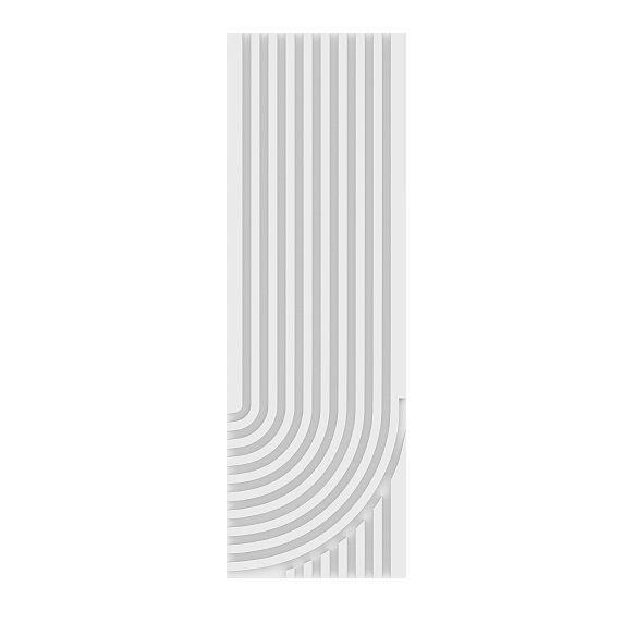 Композитная декоративная панель Decoplume Wave 2 (295*99*10мм)