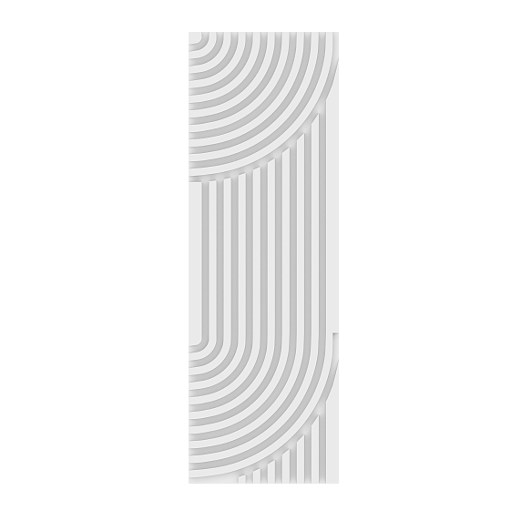 Композитная декоративная панель Decoplume Wave 7 (295*99*10мм)